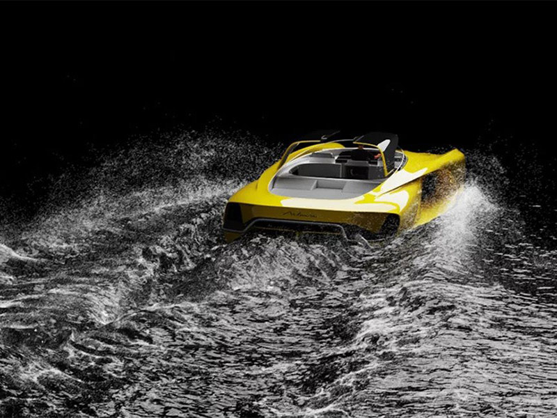 مصمم بوغاتي السابق يقدم يخت "أتلانتيك" المستوحى من سيارته المفضلة